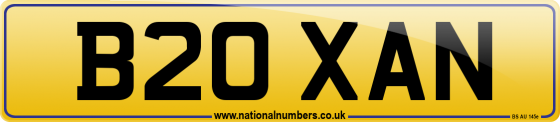 B20 XAN