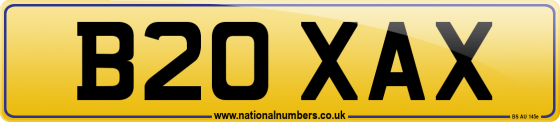 B20 XAX