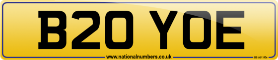 B20 YOE
