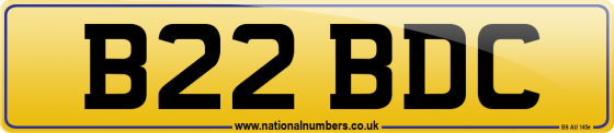 B22 BDC