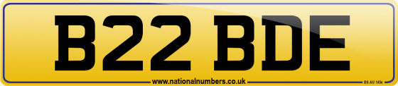 B22 BDE