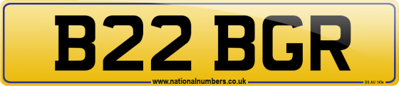 B22 BGR