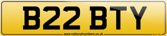 B22 BTY