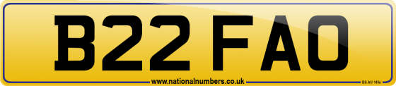 B22 FAO