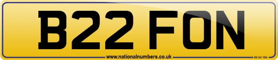 B22 FON