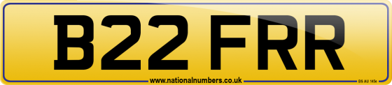 B22 FRR