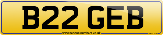 B22 GEB