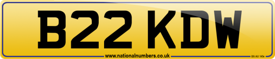 B22 KDW