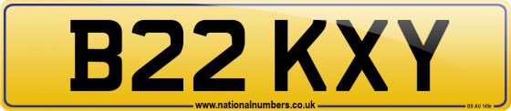 B22 KXY