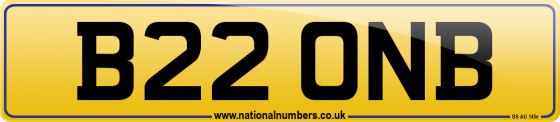 B22 ONB