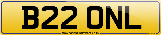 B22 ONL