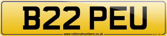 B22 PEU