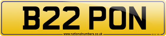 B22 PON