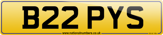 B22 PYS