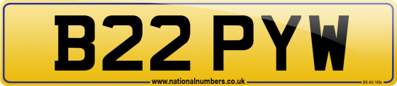 B22 PYW