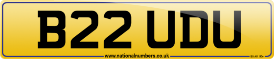B22 UDU