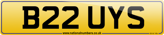 B22 UYS