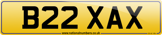B22 XAX