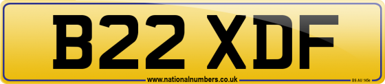 B22 XDF