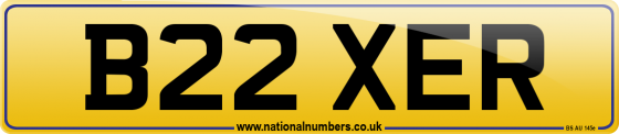 B22 XER
