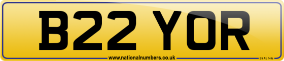 B22 YOR