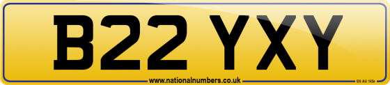 B22 YXY