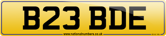 B23 BDE