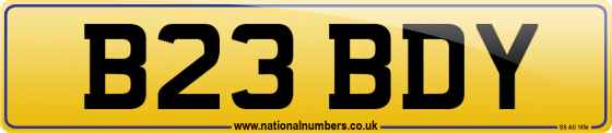 B23 BDY