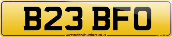 B23 BFO