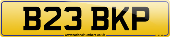B23 BKP