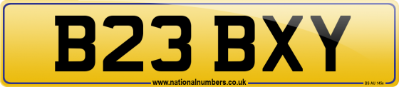 B23 BXY