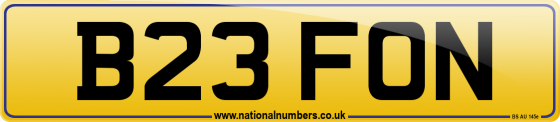B23 FON