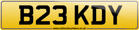 B23 KDY