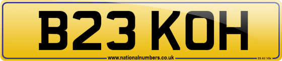 B23 KOH