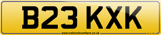 B23 KXK
