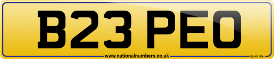 B23 PEO
