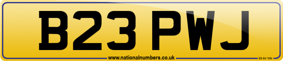 B23 PWJ