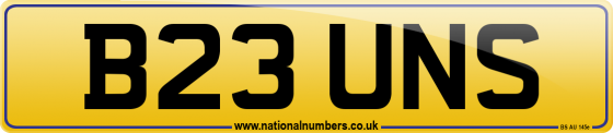 B23 UNS