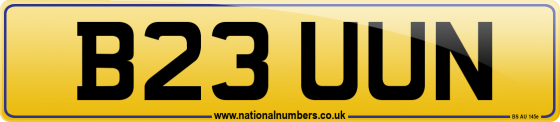 B23 UUN