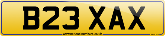 B23 XAX