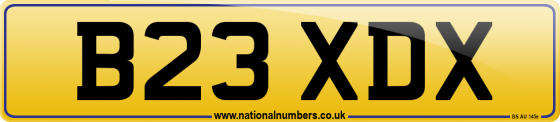 B23 XDX