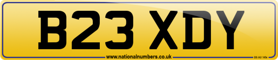 B23 XDY