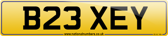 B23 XEY