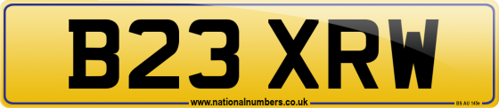 B23 XRW