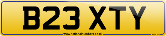 B23 XTY