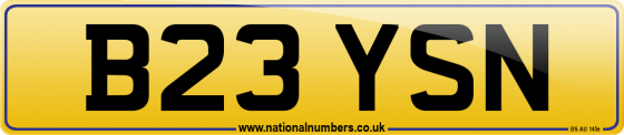 B23 YSN