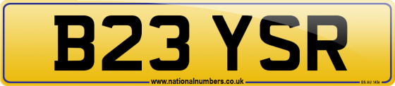 B23 YSR