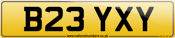 B23 YXY