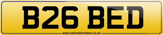 B26 BED