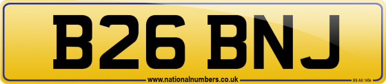 B26 BNJ